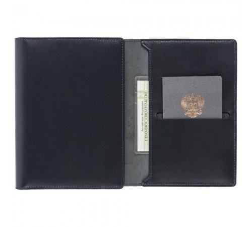 Ежедневник-портфолио Napoli, недатированный, синий