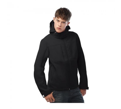 Куртка мужская Hooded Softshell темно-синяя