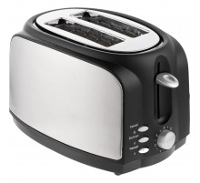 Электрический тостер Postre, серебристо-черный