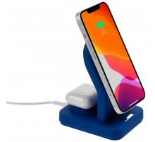 Зарядная станция с подсветкой Cooper Duo, синяя