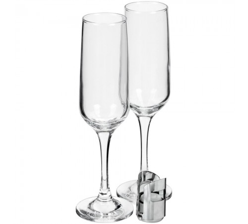 Набор для шампанского Isabella, в черной упаковке