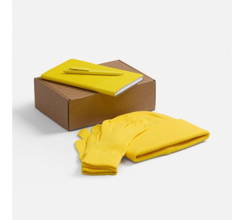 Набор Knit Warm, желтый