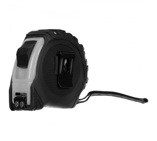 Рулетка Mittari с магнитным наконечником, 5 м, серая