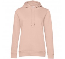 Толстовка с капюшоном женская BNC Inspire (Organic), розовая