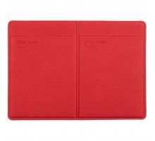 Обложка для автодокументов Devon Light, красная