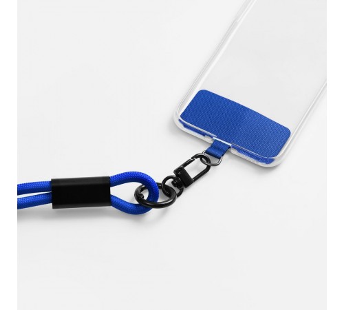 Кабель-ланьярд energyFlex Power Delivery 60 Вт, темно-синий