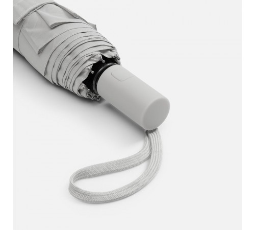 Зонт складной Cloudex, светло-серый