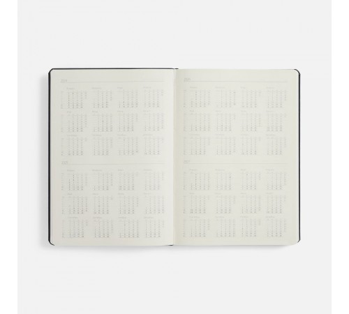 Ежедневник Urban Hard, недатированный, черный