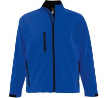 Куртка мужская на молнии Relax 340, ярко-синяя