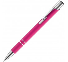 Ручка шариковая Keskus Soft Touch, розовая