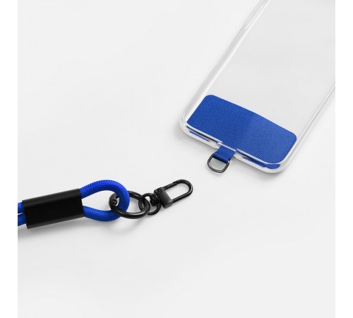 Кабель-ланьярд energyFlex Power Delivery 60 Вт, темно-синий