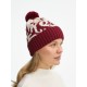 Шапка Wintertude, красная с белым