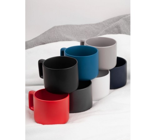 Чашка Jumbo в коробке матовая, красная