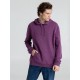 Толстовка с капюшоном унисекс Hoodie, фиолетовый меланж