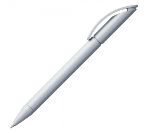 Ручка шариковая Prodir DS3 TVV, серебристый металлик