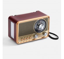 Bluetooth-колонка с радио Listenberg, коричневая