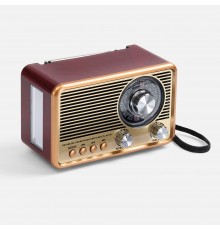 Bluetooth-колонка с радио Listenberg, коричневая