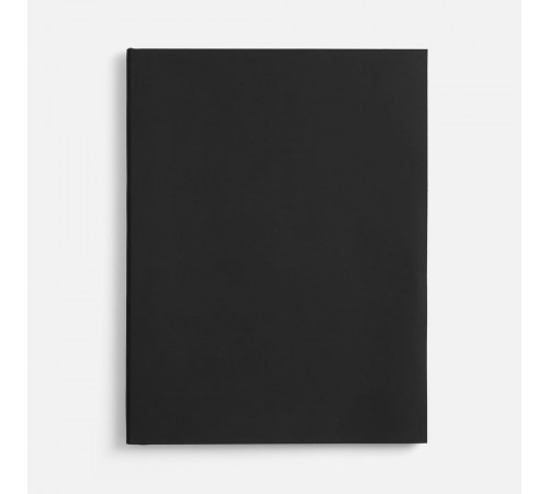 Ежедневник Flat Maxi, недатированный, черный