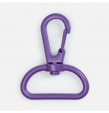 Застежка-карабин Snap Hook, L, фиолетовая