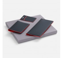 Набор Multimo Simple, черный с красным