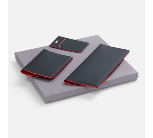 Набор Multimo Simple, черный с красным