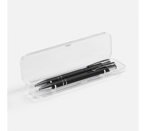 Набор из 2 ручек Keskus Soft Touch, черный