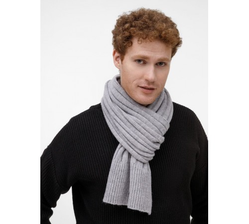 Шарф Bellish, светло-серый меланж