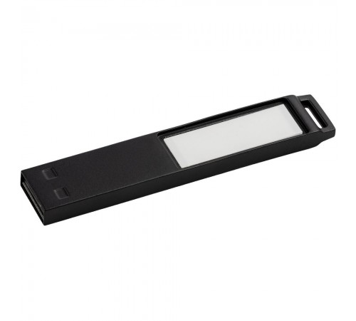Флешка markBright Black с белой подсветкой, 32 Гб