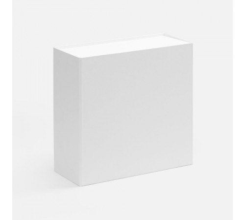 Коробка складная Quadra Fold, белая
