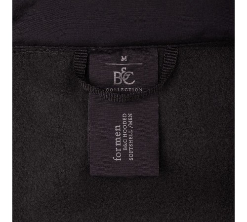 Куртка мужская Hooded Softshell черная