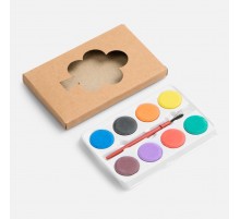 Краски Artmony, 8 цветов с кисточкой