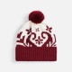 Шапка Wintertude, красная с белым