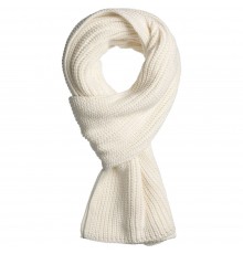 Шарф Nordkyn, белый (молочный)