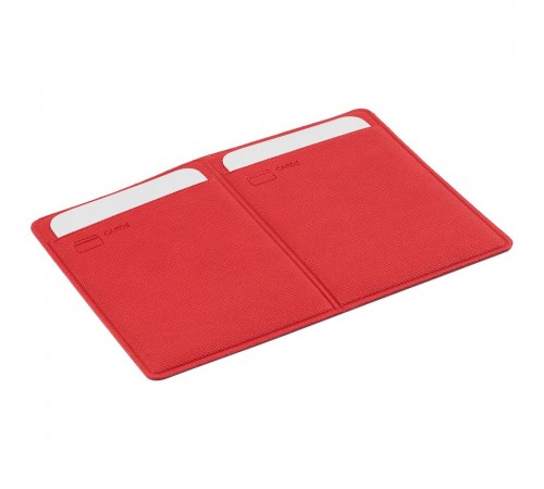 Обложка для автодокументов Devon Light, красная