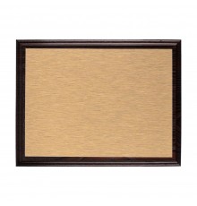 Плакетка Plaque, малая, венге с золотистой пластиной