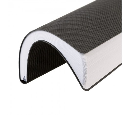 Ежедневник Knit, недатированный, темно-серый