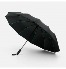Зонт складной с УФ-защитой Ribstar, черный