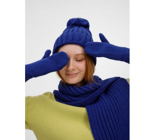 Шарф HappyGo, синий