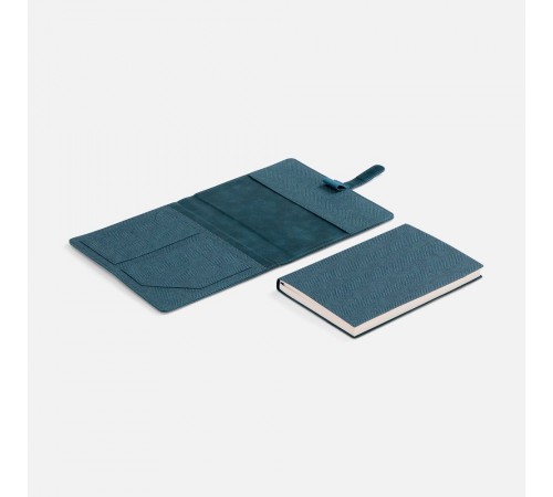 Ежедневник-органайзер Twill, недатированный, синий