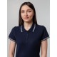 Рубашка поло женская Virma Stripes Lady, темно-синяя