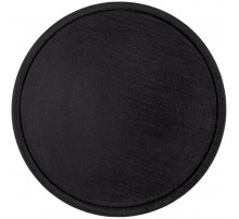 Лейбл из ПВХ Dzeta Round, L, черный
