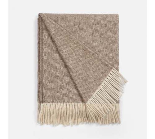 Плед Barolo, бежевый