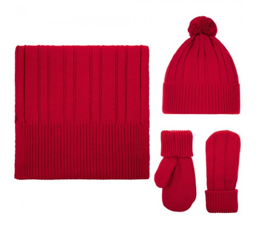 Шапка Knit Beat, красная