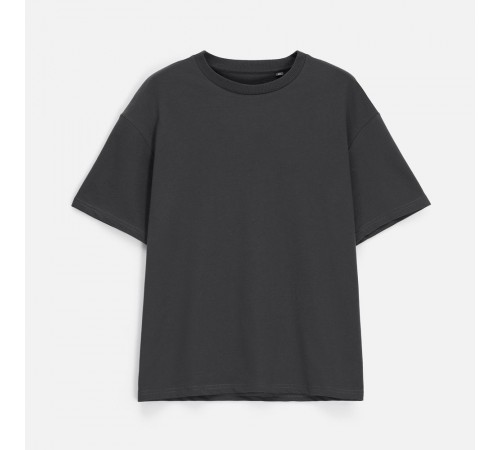 Футболка унисекс Durington, темно-серая (графит)