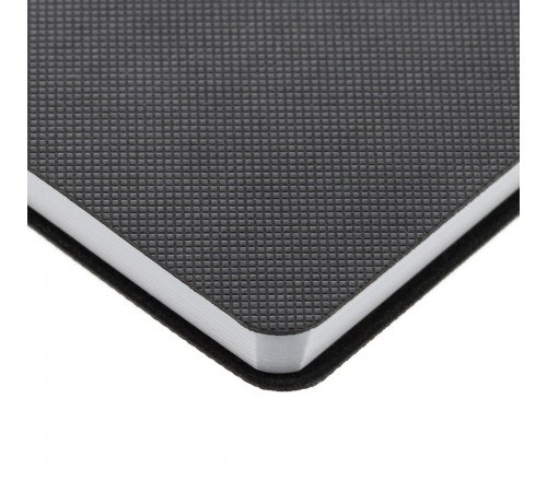 Ежедневник Knit, недатированный, темно-серый