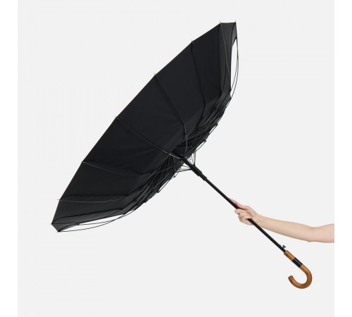 Зонт-трость Cloudfall, черный