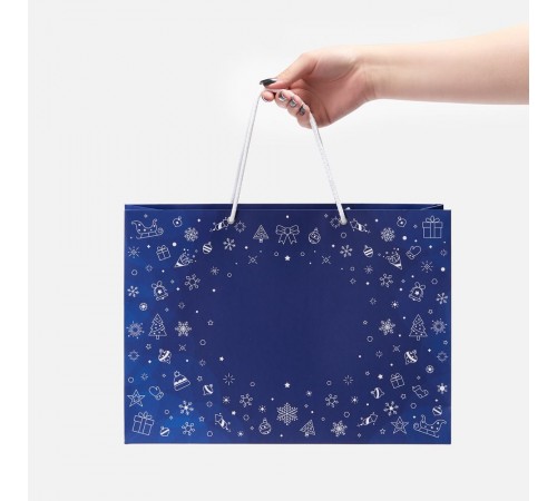Пакет Snowlace, синий
