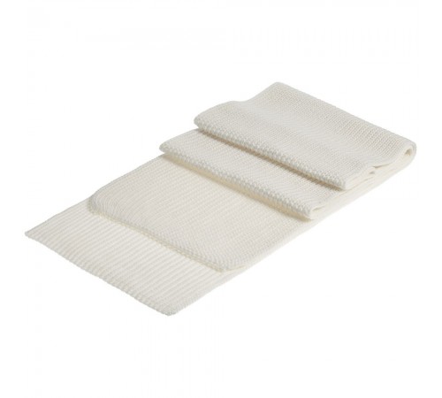 Шарф Nordkyn, белый (молочный)