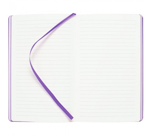 Блокнот Shall, в линейку, фиолетовый