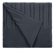 Шарф Knit Beat, серый (графит)